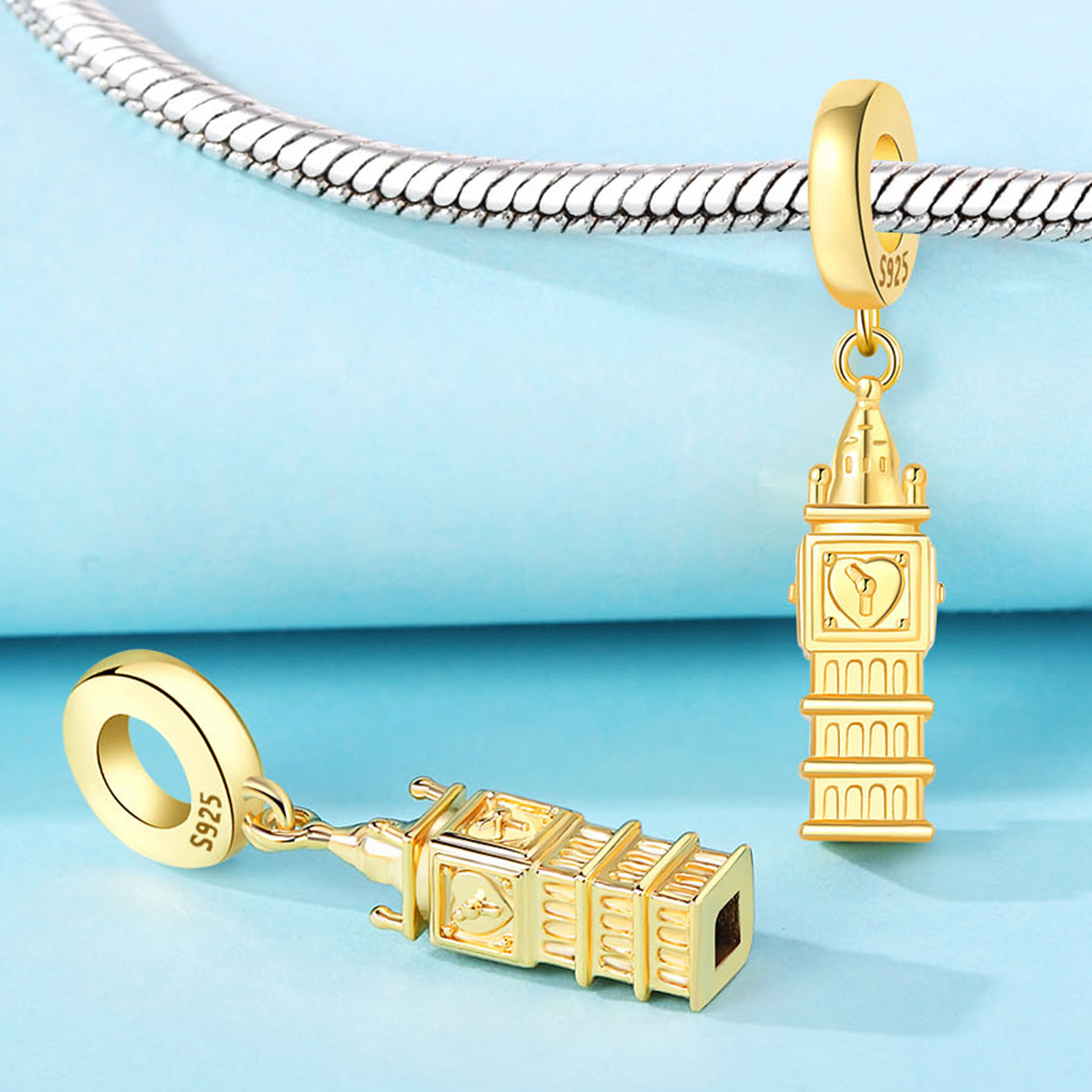 Jewelry Making London - MISEFF Orijinal S925 Ayar Gümüş Charm