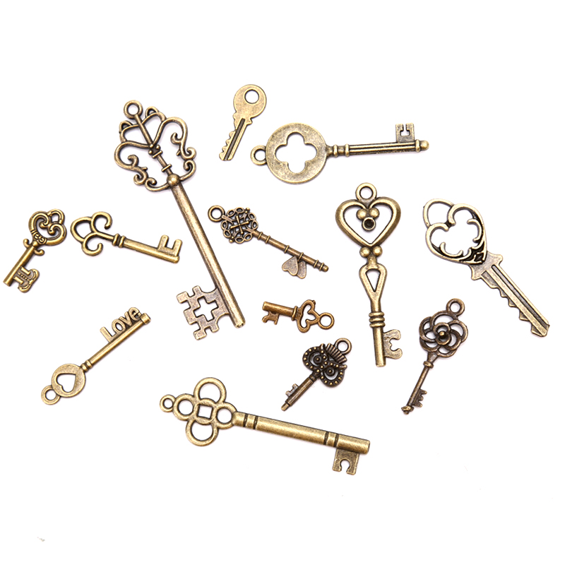 Jewelry Making In La - [LA]13 Adet Vintage Metal Karışık Stil