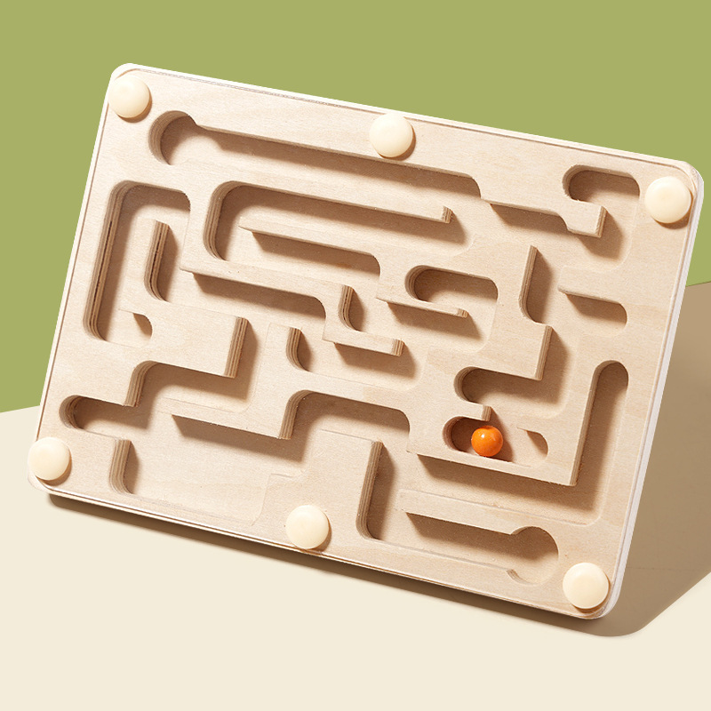 Jewelry Making Board - Küçük ahşap denge boncuk labirent, dengeleme