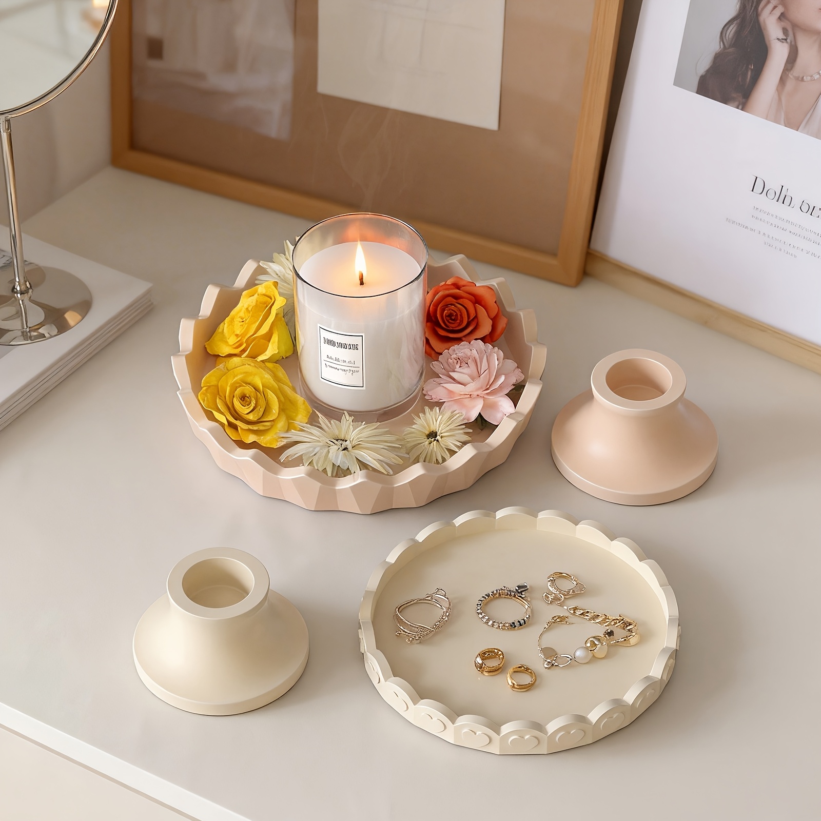 2 adet Silikon Tepsi Kalıp Set - Jewelry Making Board incelemesi ve fiyatı