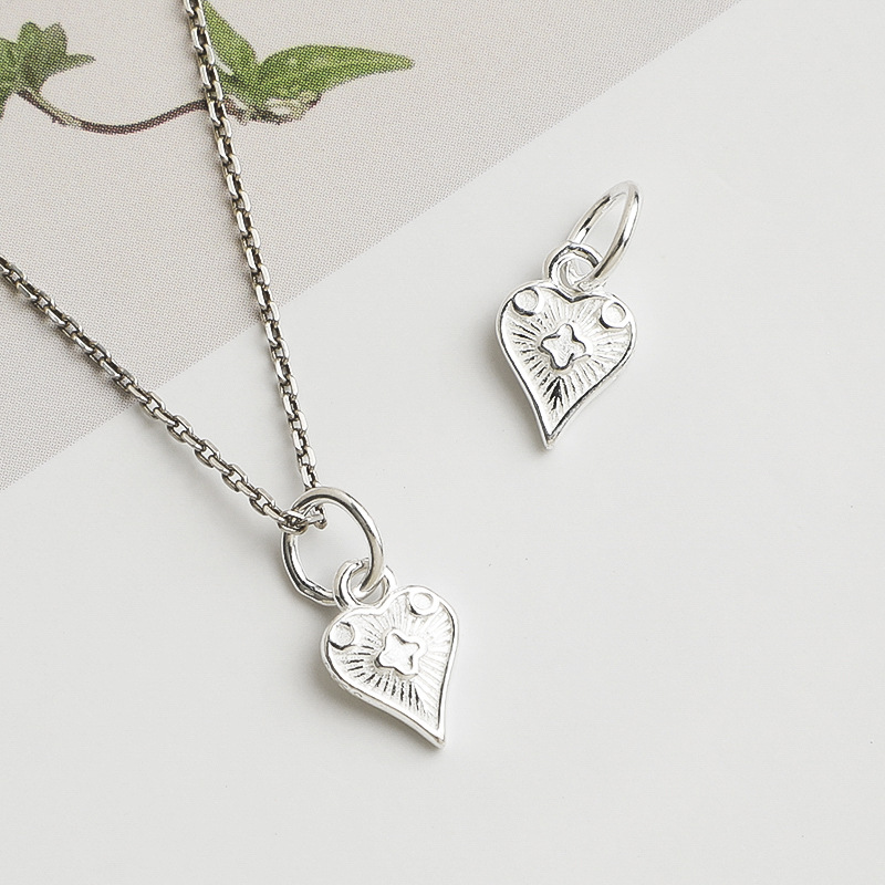 925 Ayar Gümüş Kalp Şeklinde K - Jewelry Making In La incelemesi ve fiyatı