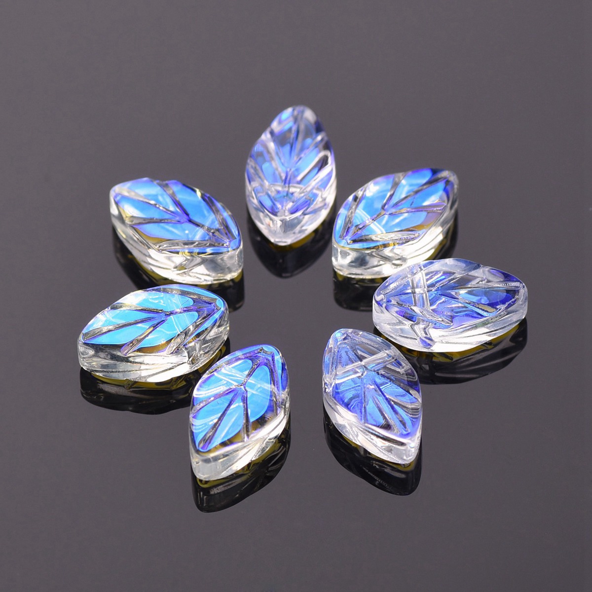 20 adet 11x7mm Oval yaprak şek - Jewelry Making Drill incelemesi ve fiyatı