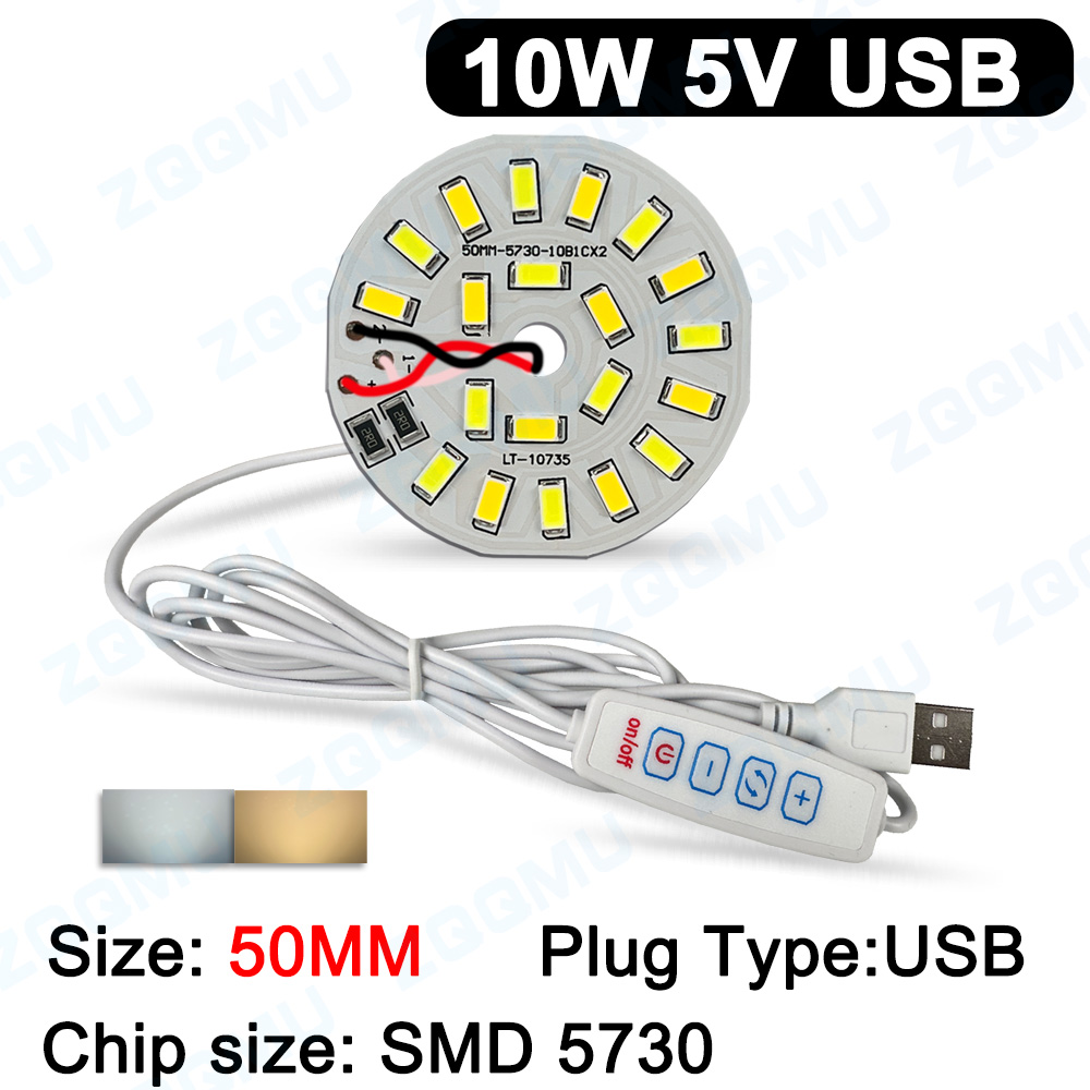 USB LED Işık kurulu DC5V 3W 6W - Jewelry Making Board incelemesi ve fiyatı