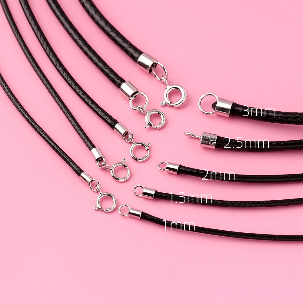 925 Ayar Gümüş Siyah Örgülü De - Jewelry Making In La incelemesi ve fiyatı