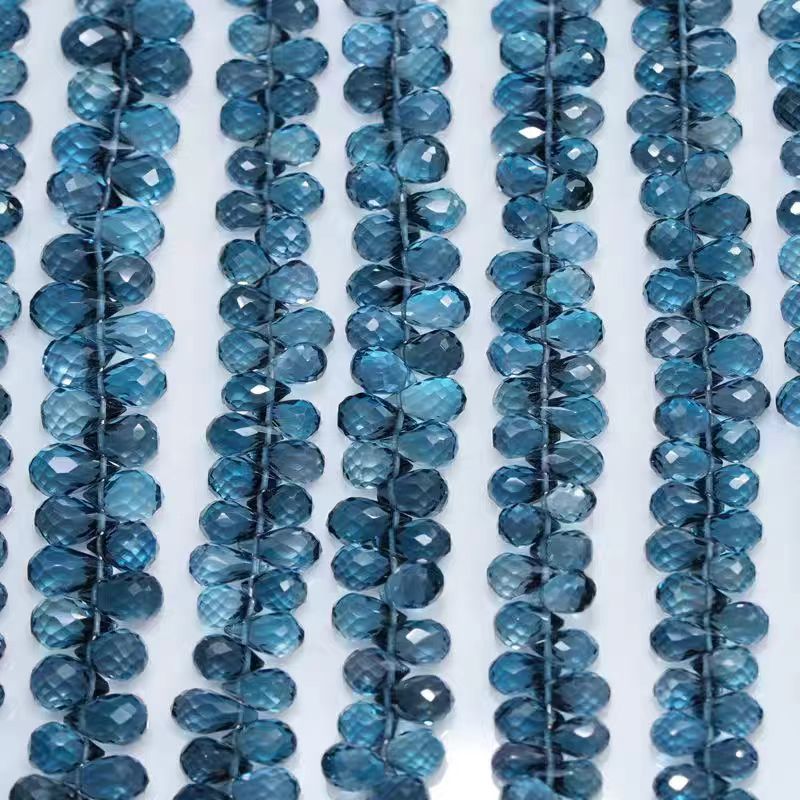 6A Londra mavisi topaz damla k - Jewelry Making London incelemesi ve fiyatı
