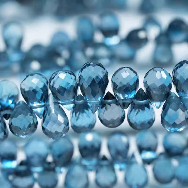 6A Londra mavisi topaz damla k - Jewelry Making London incelemesi ve fiyatı
