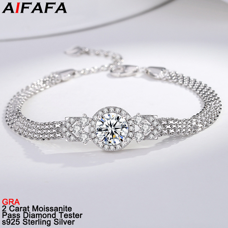 Yeni 2 Karat D Renk VVS1 Mozan - Lobster Clasp Silver incelemesi ve fiyatı