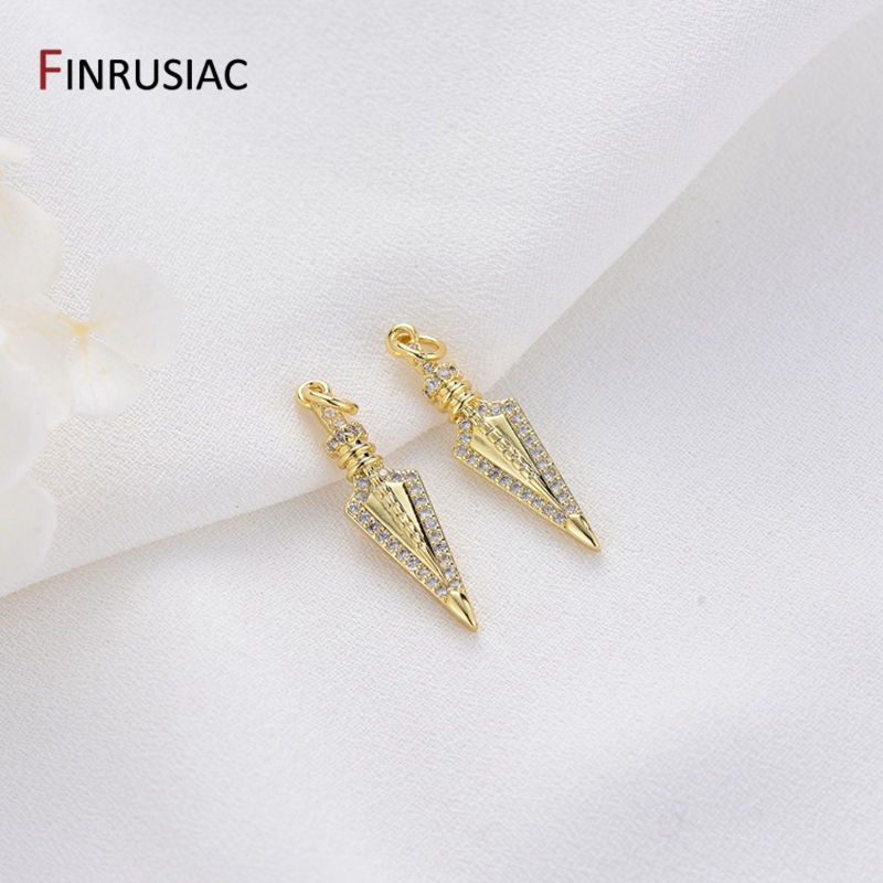 14K Altın Kaplama Pirinç Haç/L - Jewelry Making London incelemesi ve fiyatı