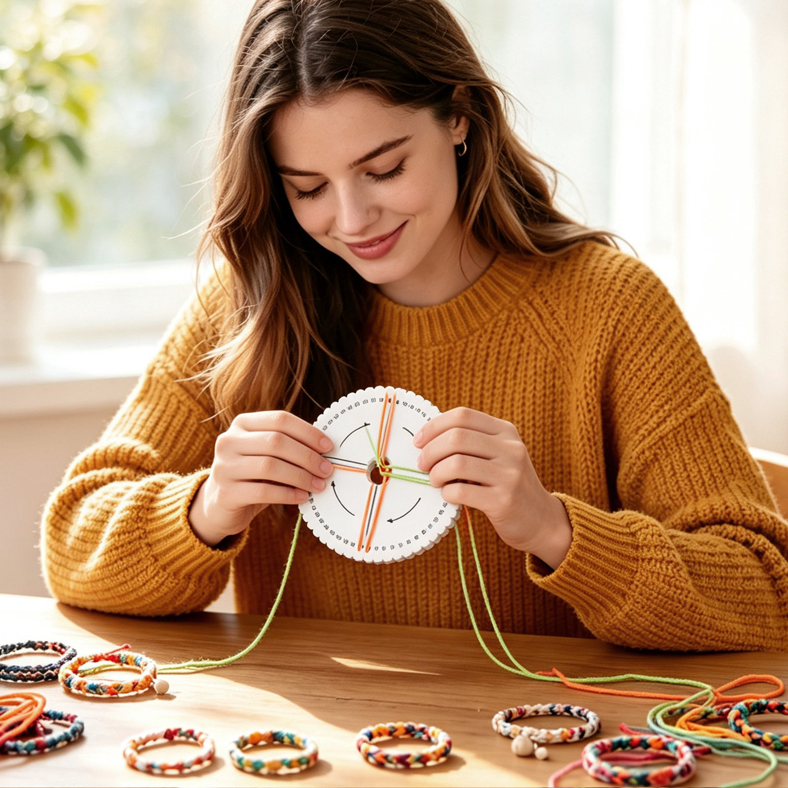 5 Adet Yuvarlak Kumihimo Örgü  - Jewelry Making Board incelemesi ve fiyatı